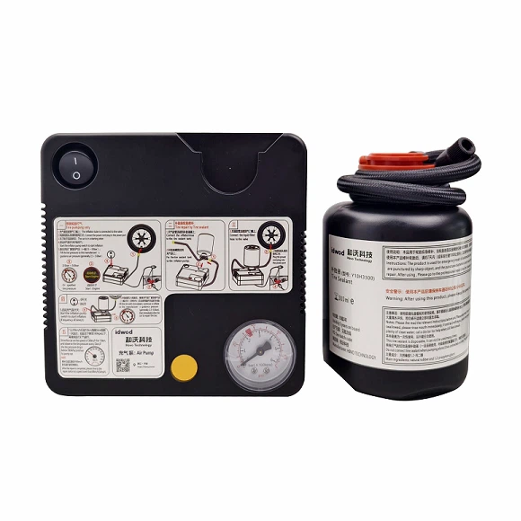 Tmel a nafúknutie pneumatík auta